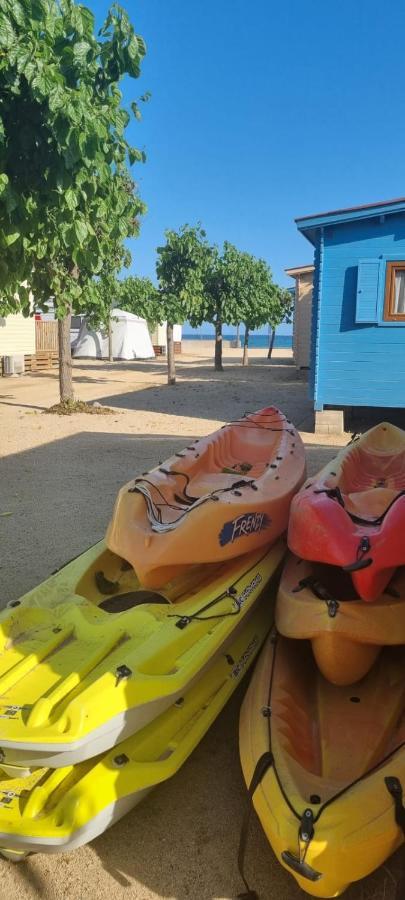 Camping El Pinar Platja Santa Susanna Exteriér fotografie