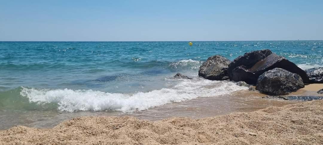 Camping El Pinar Platja Santa Susanna Exteriér fotografie