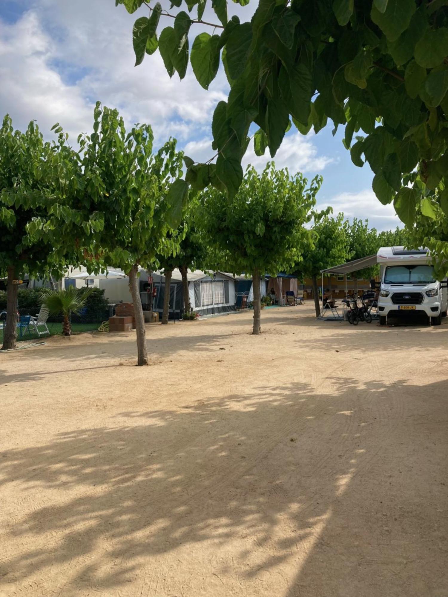 Camping El Pinar Platja Santa Susanna Exteriér fotografie